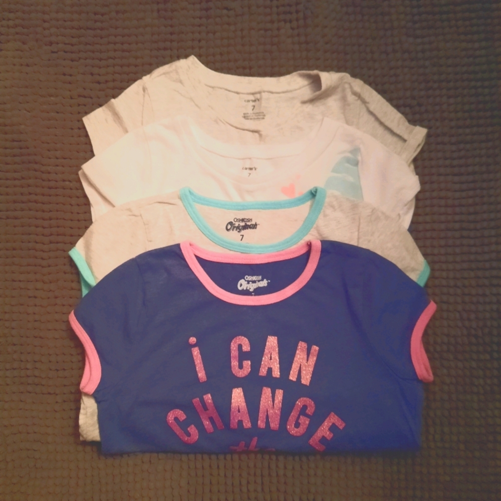 Oshkosh/Carter - Bundle of (4) t-shirt